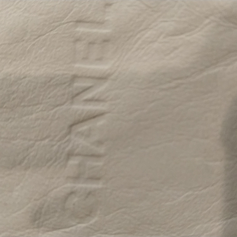 Authentic Chanel White Leather Drawstring Pouch. - image 2